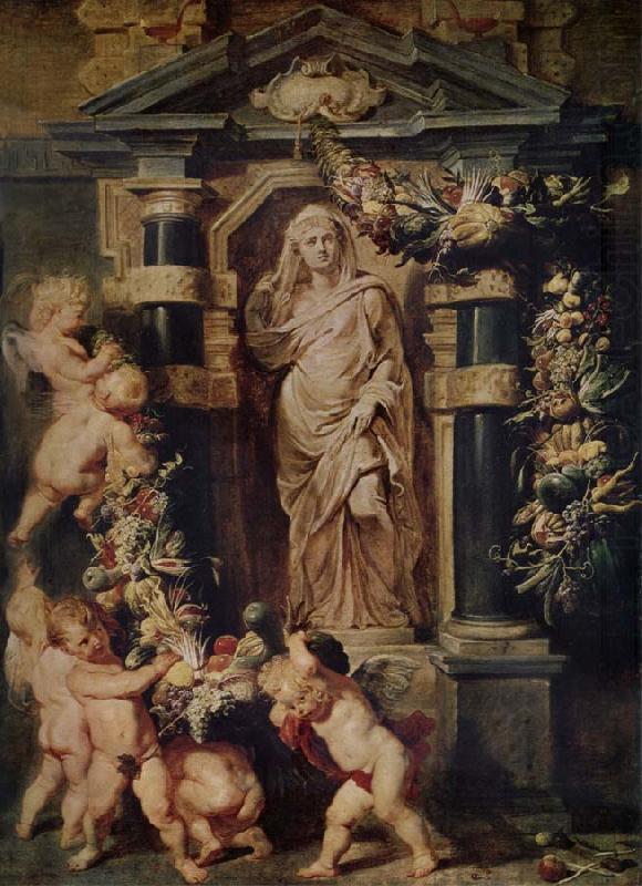 Peter Paul Rubens The Statue of Ceres china oil painting image